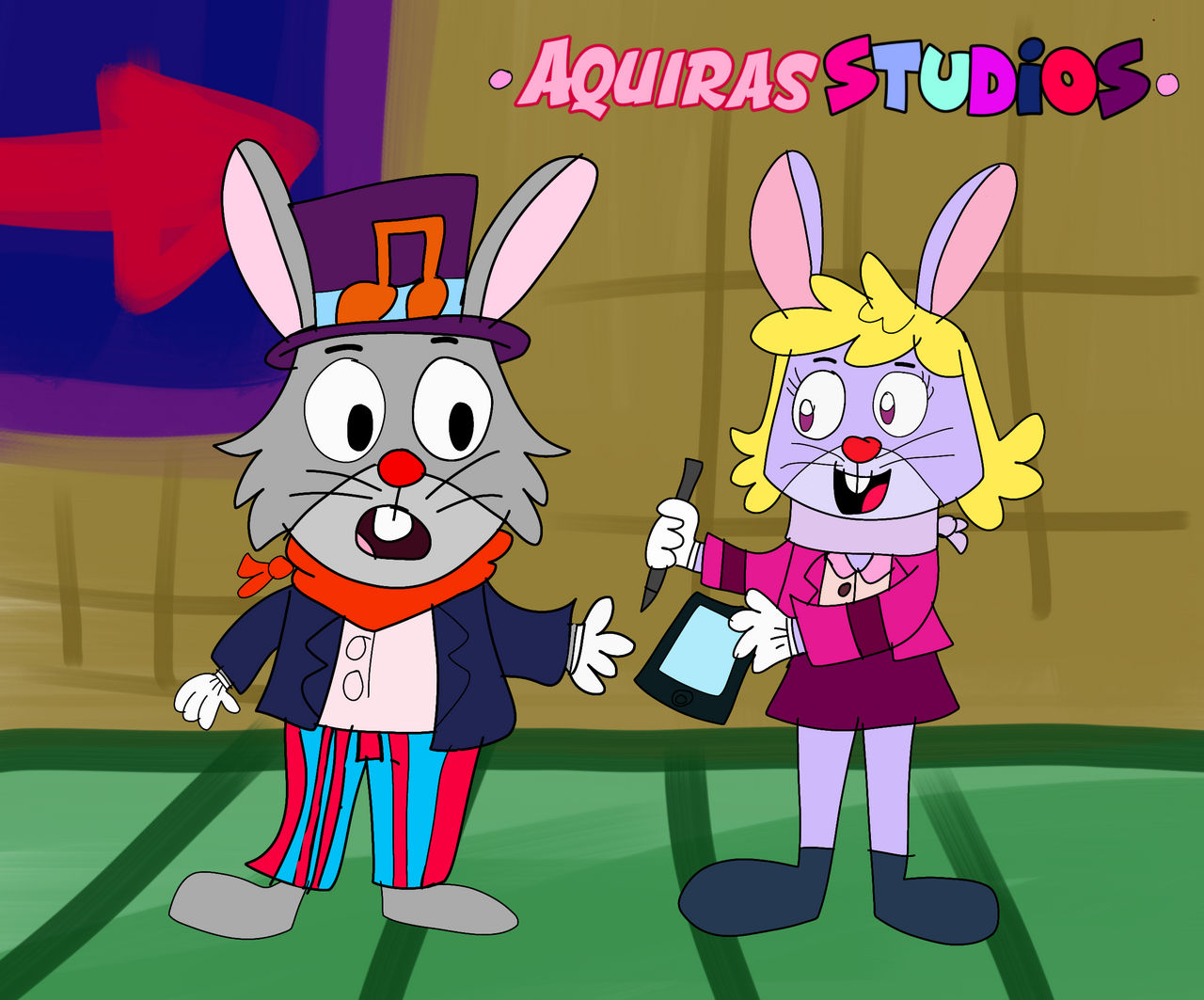 Autograph Hounded Rabbit by AquirasStudios on DeviantArt