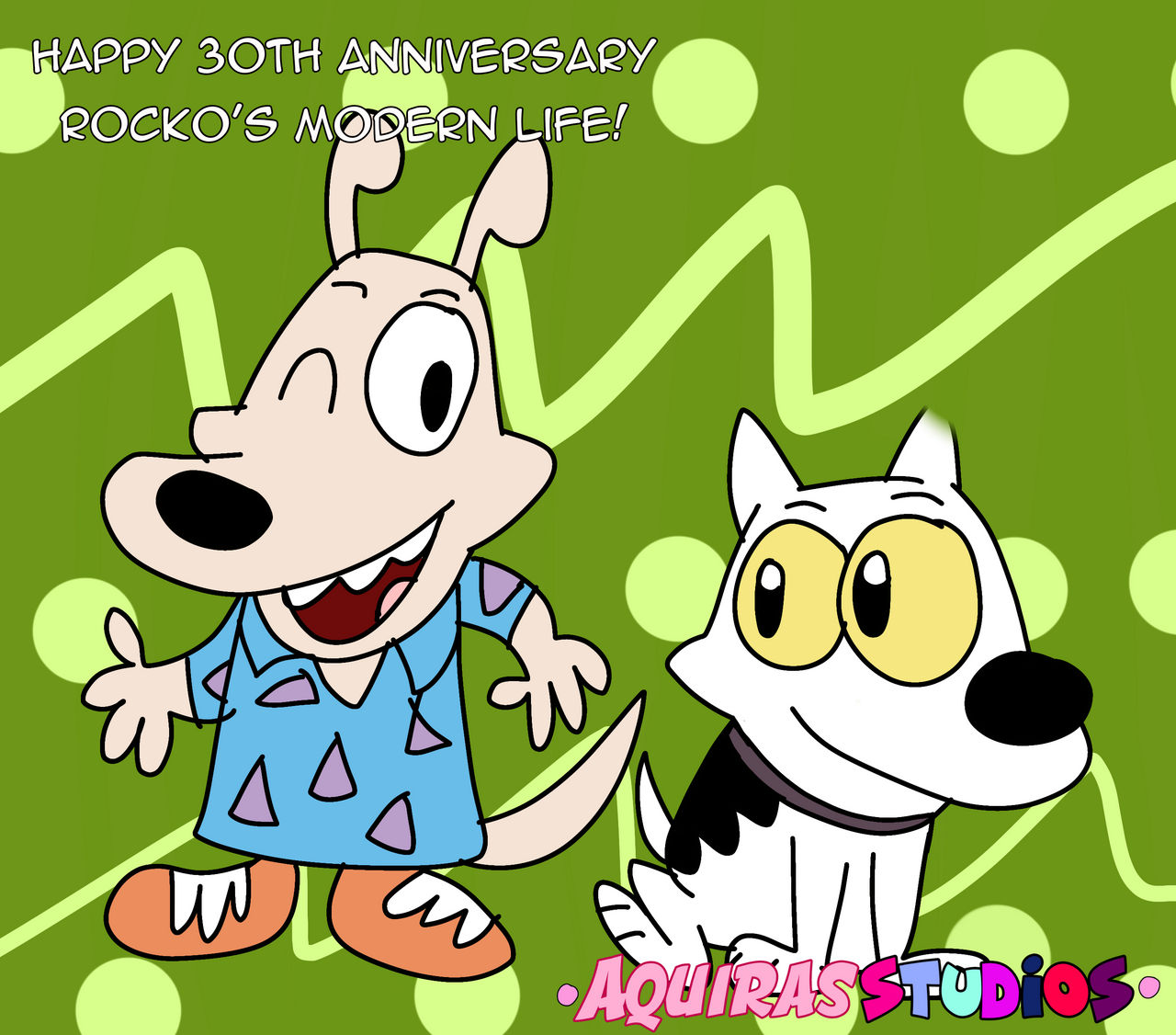 Rocko's Modern Life 30th Anniversary by AquirasStudios on DeviantArt