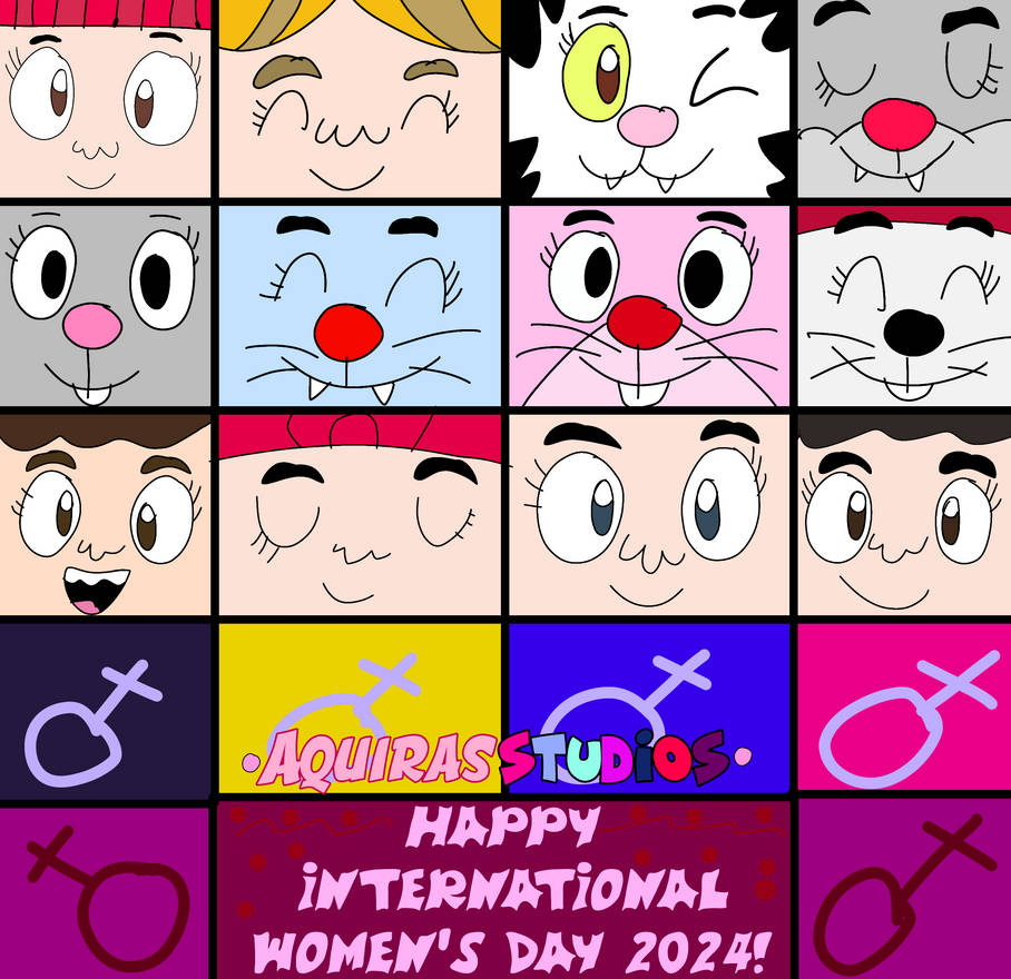 Happy International Women's Day 2024! by AquirasStudios on DeviantArt