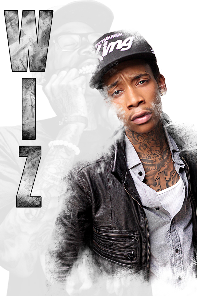 Wiz Khalifa iPhone Wallpaper by SBM832 on DeviantArt Wiz Khalifa iPhone Wallpaper by SBM832 on DeviantArt