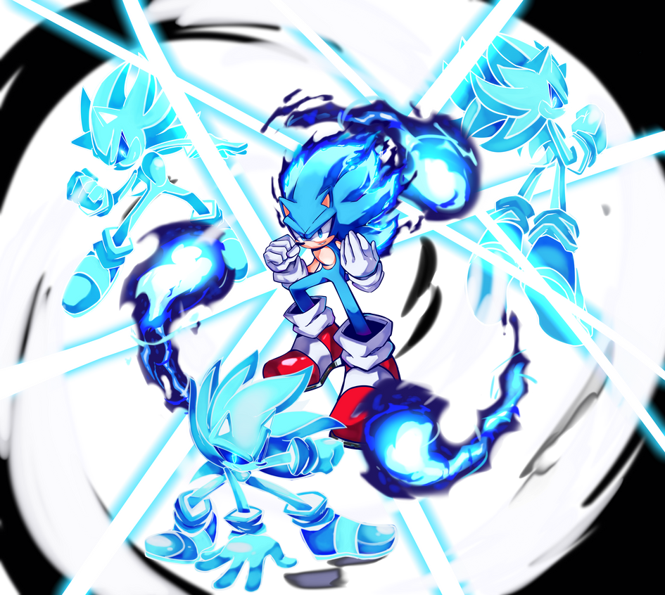 Ultra Hyper Sonic art by SeikotheWolf16 on DeviantArt