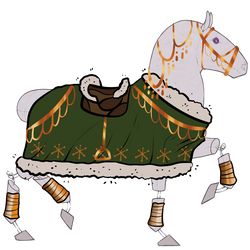 2024 Remuda Holiday Tack - Green Robes