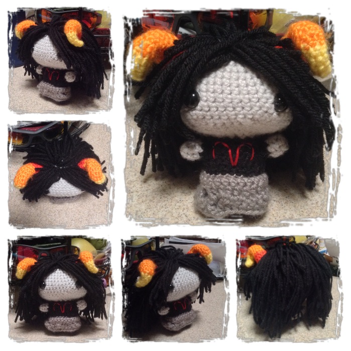 Chibi Aradia Plushie from Homestuck