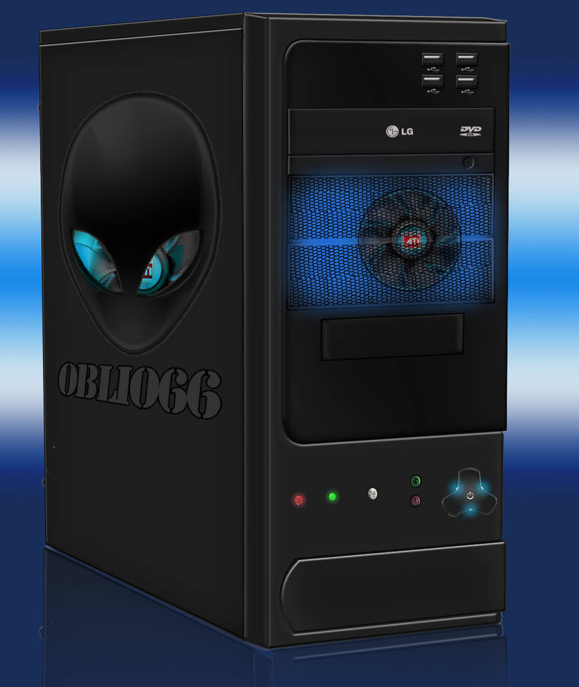 Blue Design Computer by oblio66 on DeviantArt