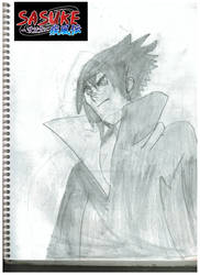 Sasuke Shippuden Sketch by NickNinja02