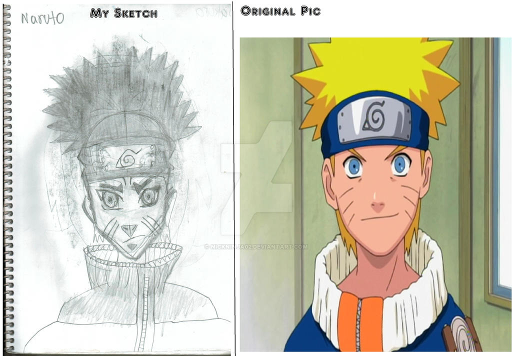 Just practicing Naruto character 😊 sketch 😁 : r/Naruto