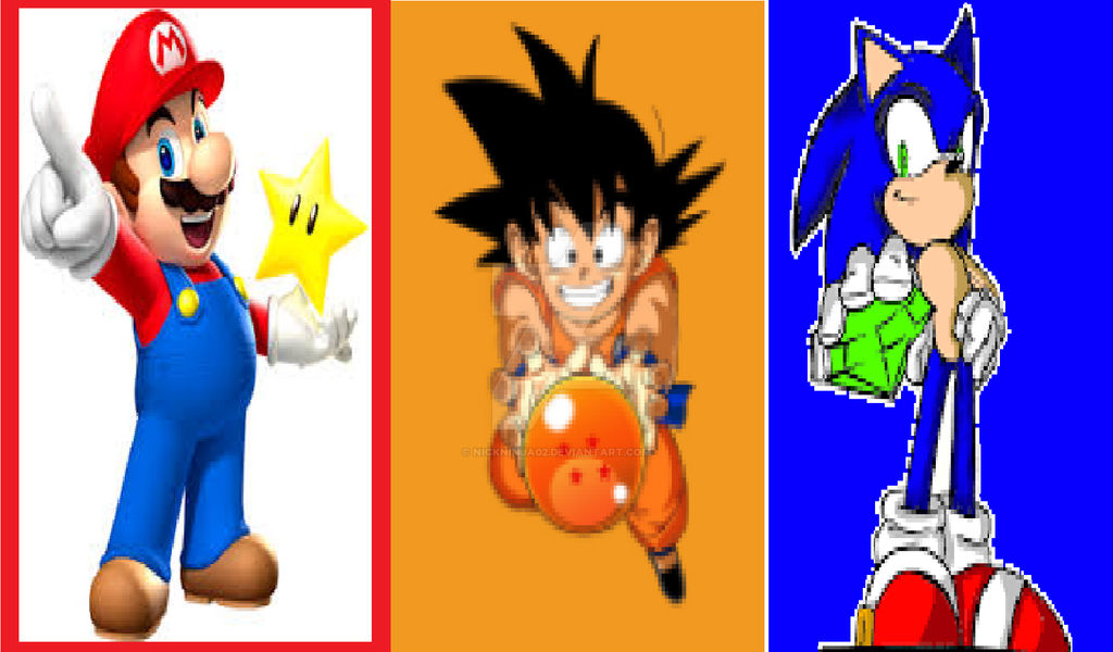 Mario Goku And Sonic By NickNinja02 On DeviantArt mario-goku-and-sonic-by-nickninja02-on-deviantart