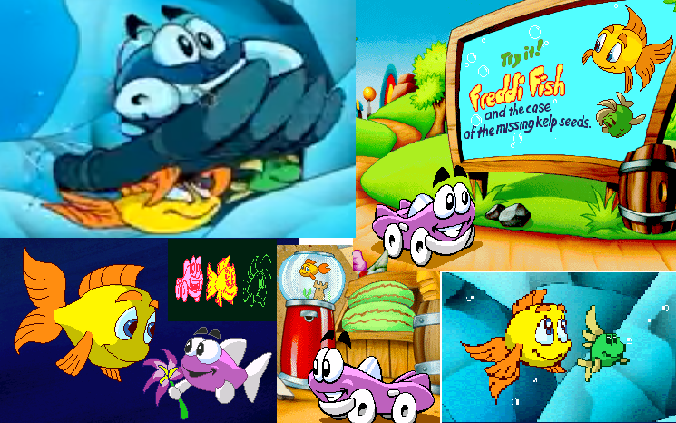 Putt Fish Freddi fish and putt putt cameos by NickNinja02 on DeviantArt