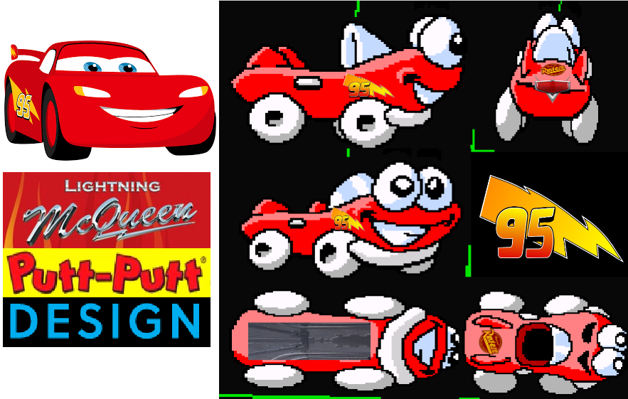 Lightning Mcqueen Putt Putt Design By NickNinja02 On DeviantArt