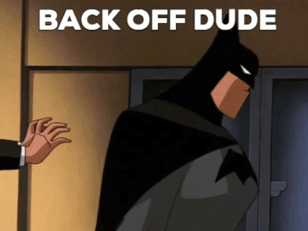 Back Off Comic Back off dude by NickNinja02 on DeviantArt