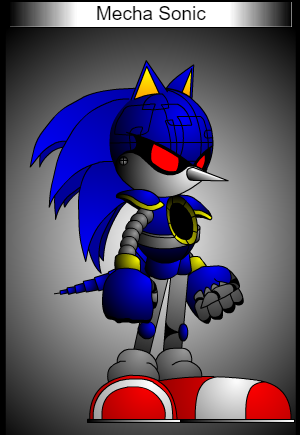 Mecha Sonic from Sonic 2 MD by MauroFonseca on DeviantArt