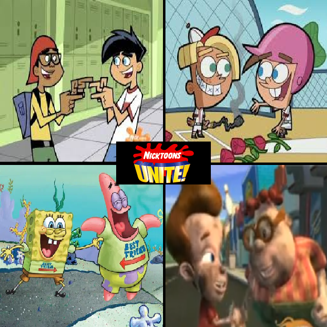 Nick Friends Deviantart Nicktoons best friends by NickNinja02 on DeviantArt