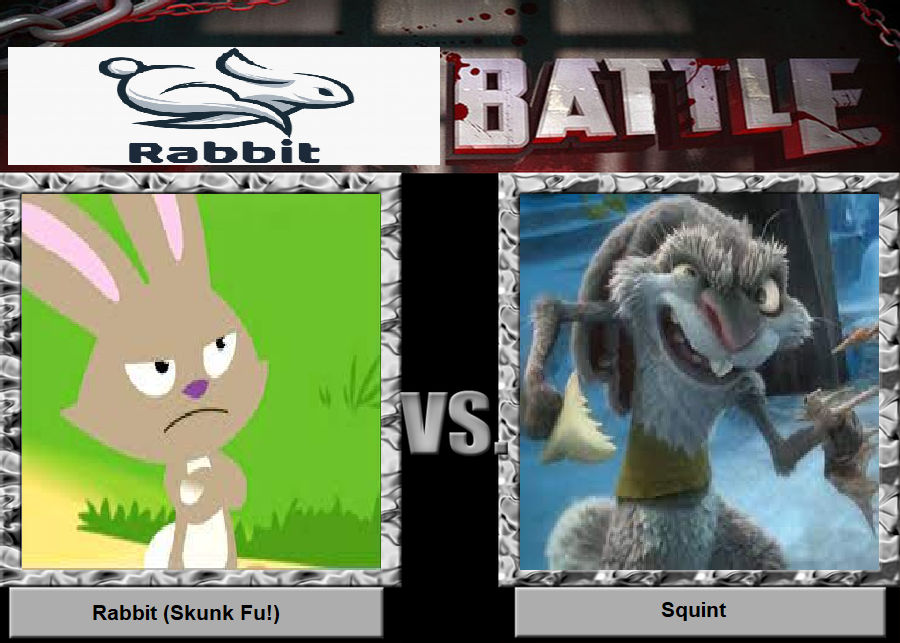 Rabbit vs Squint by NickNinja02 on DeviantArt