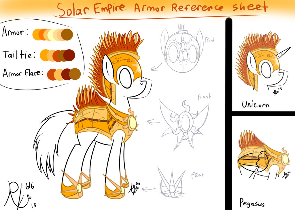 Solar Empire Armor Reference Sheet