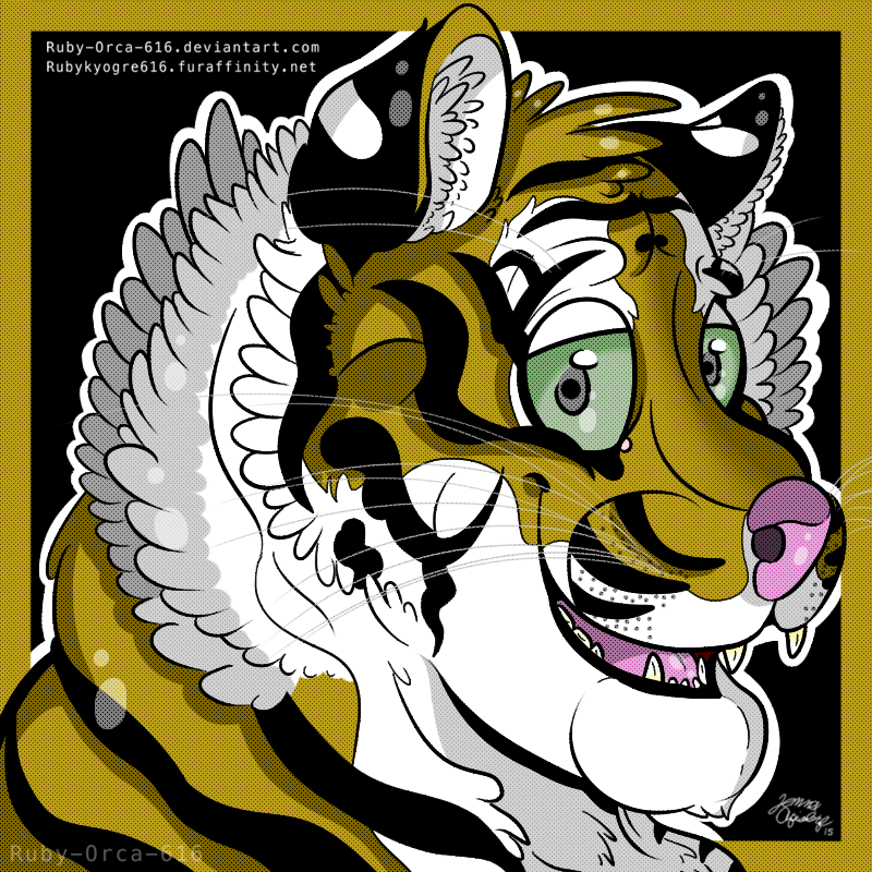 Part 1- Tiger Icon :COMMISH: