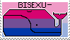 Bisexual Pride Stamp - Bisexu-whale by RubyRedOrca