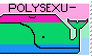 Polysexual Pride Stamp - Polysexu-whale