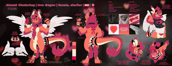 Ahavah Clusterhug REF SHEET 2022