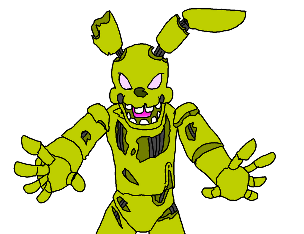 SpringTrap's gonna get you!(texture) by FoxyPiratetheFox on DeviantArt