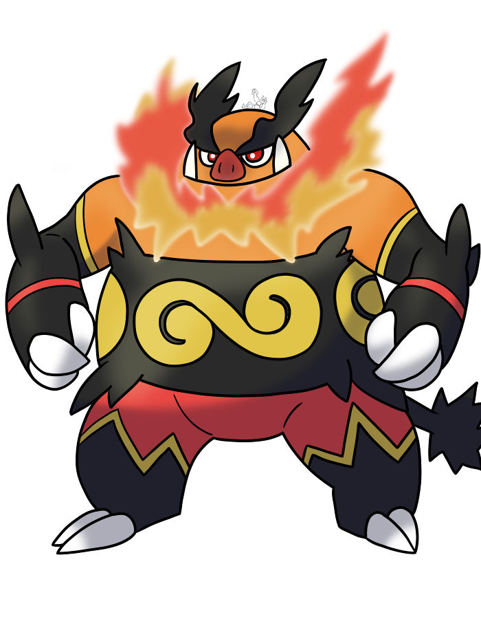 Emboar 500 by Hirimii on DeviantArt