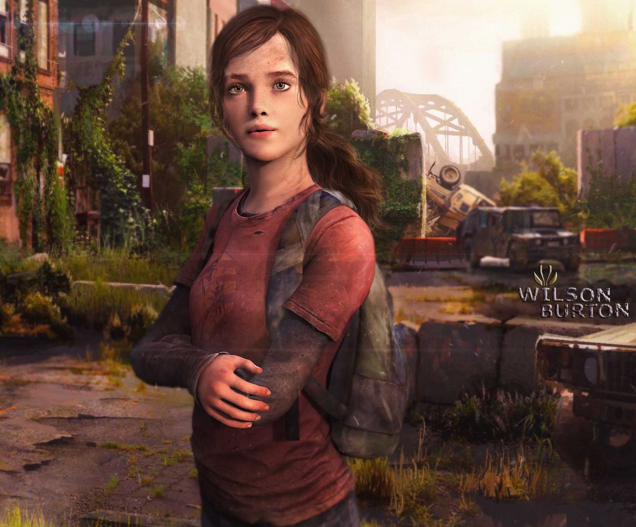 THE LAST OF US - Ellie  ART:Wilson Burton.