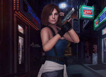 Jill Valentine RE3 by: Wilson Burton