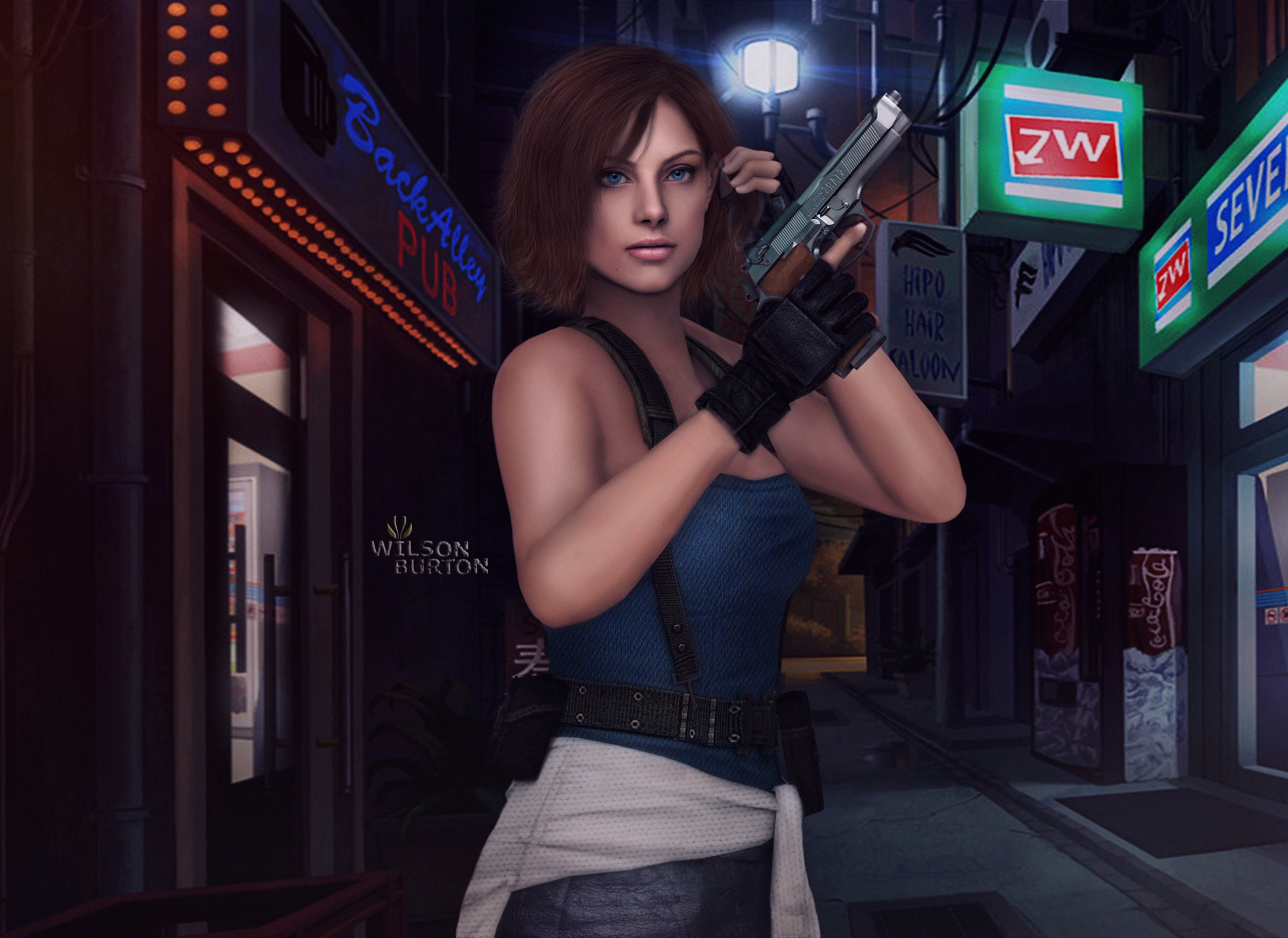 Jill Valentine RE3 by: Wilson Burton