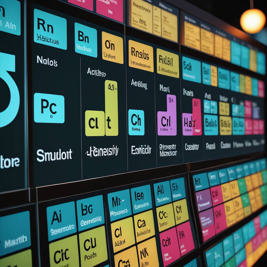 Periodic Table of another world by Gangsarfadhilm on DeviantArt