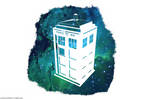 TARDIS Wallpaper by MrGrandhighmonkey