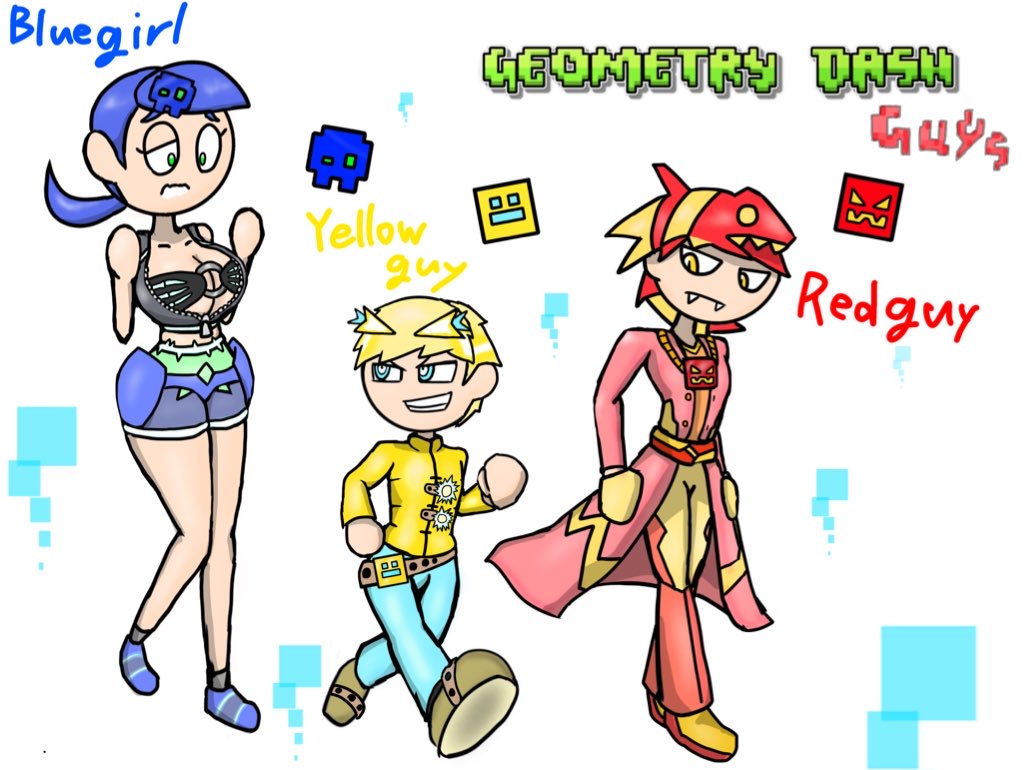 geometry dash skins by bakaoasis on DeviantArt