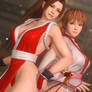 DOA5LR Mai Shiranui and Kasumi