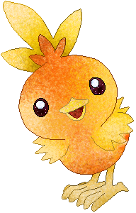 Torchic coloured