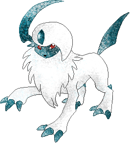 Absol coloured