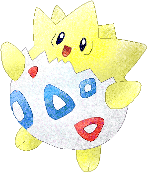 Togepi coloured