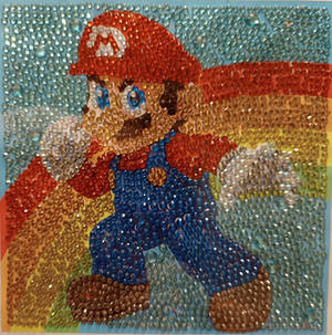 Mario Diamond Painting