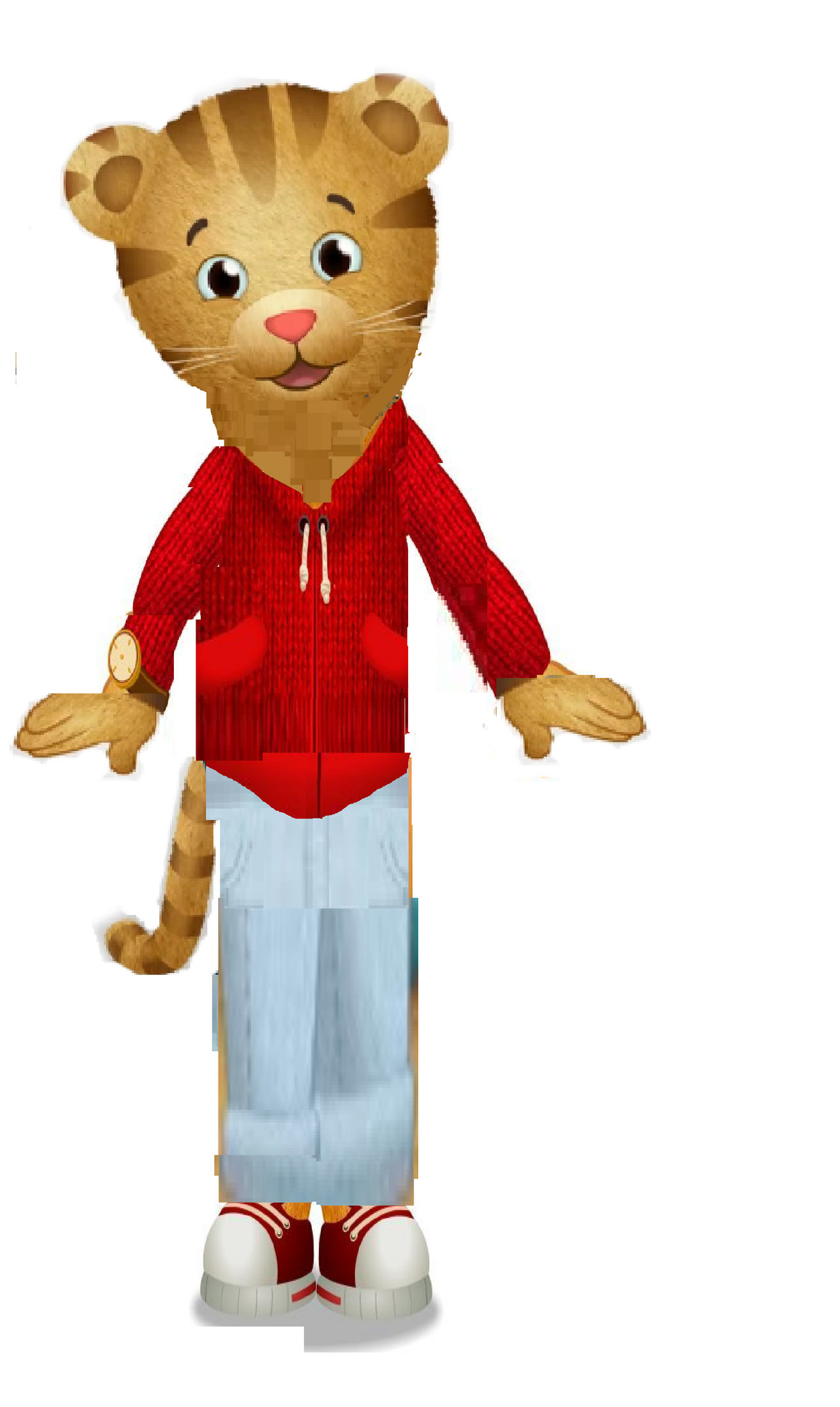 Daniel Tiger Deviantart Daniel Tiger teenager by john456787654 on DeviantArt