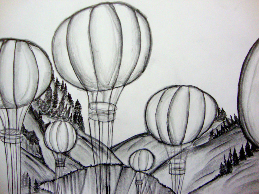 tethered balloons by Gaoshengmei on DeviantArt