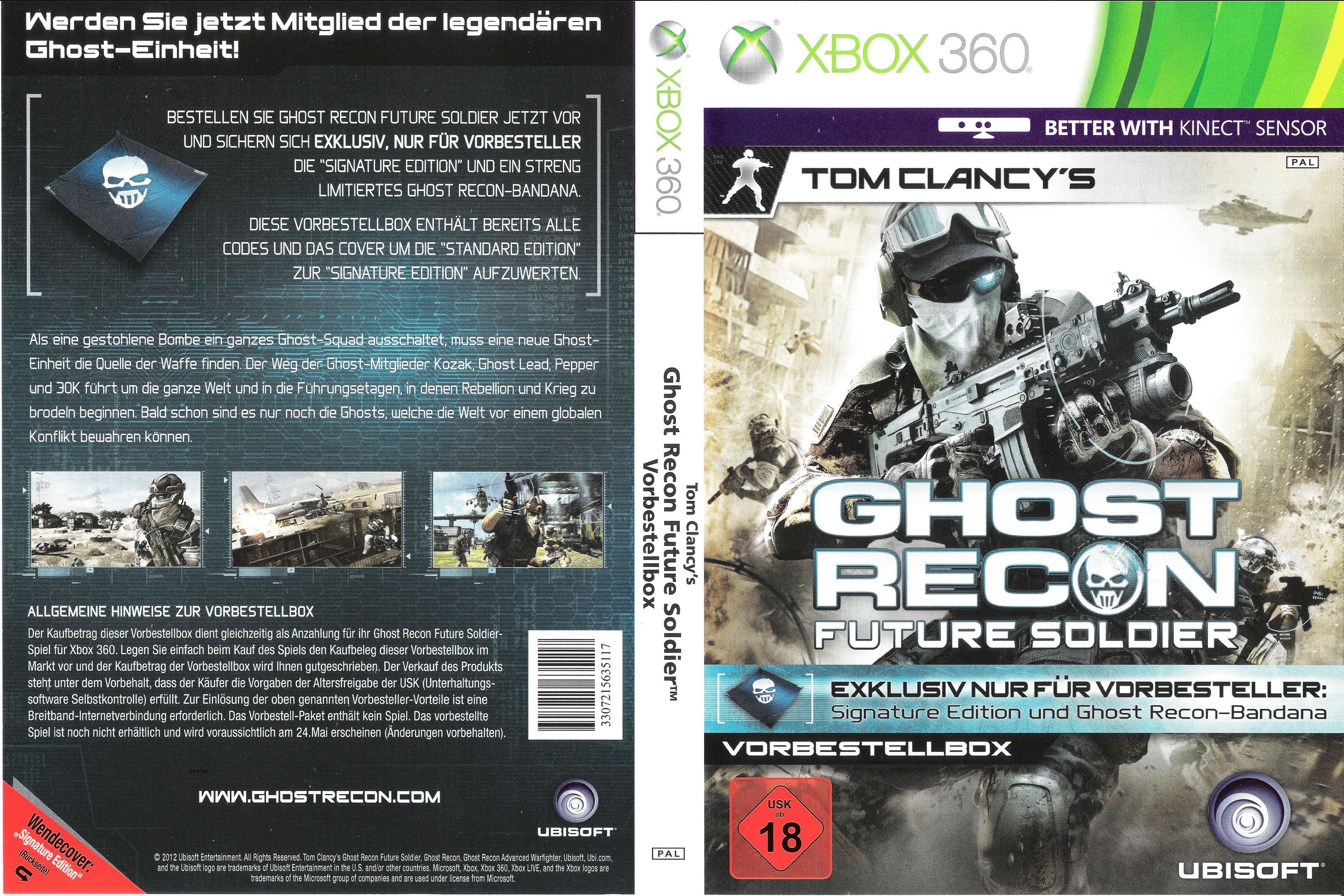 Jogo Tom Clancy's Ghost Recon: Future Soldier - Xbox 360