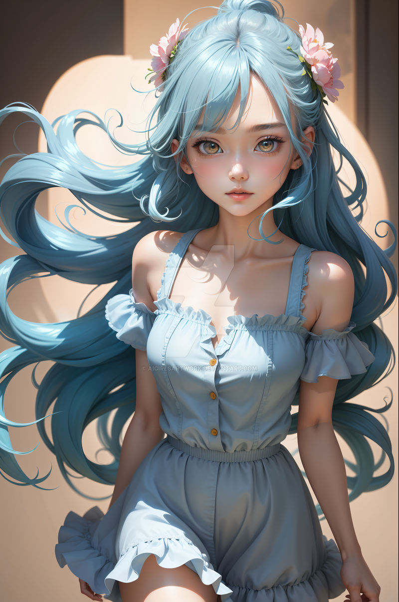 cute anime ai girl by aigirlsartwork on DeviantArt
