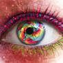 psychedelic candy eye