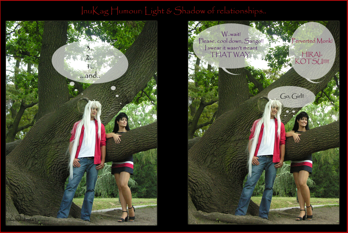 InuKag Humour: Light and Shadow of relationships..