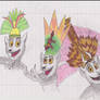 King Julien and his crowns