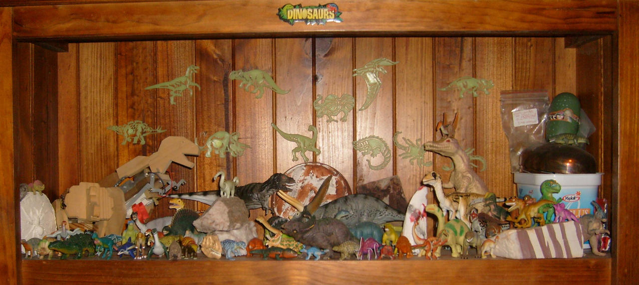 Dinosaur Display Rack Dinosaur Shelf by WorldSerpent on DeviantArt
