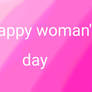 Happy woman's day