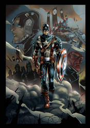 Captain America By John Timms By Theinkpages By Kr