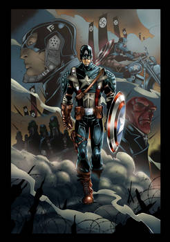 Captain America By John Timms By Theinkpages By Kr