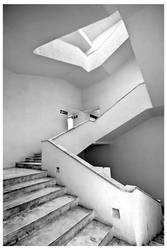 White Staircase