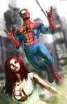 Keeping Up With the Parkers: Peter and Mary Jane. by Nova-MadArt