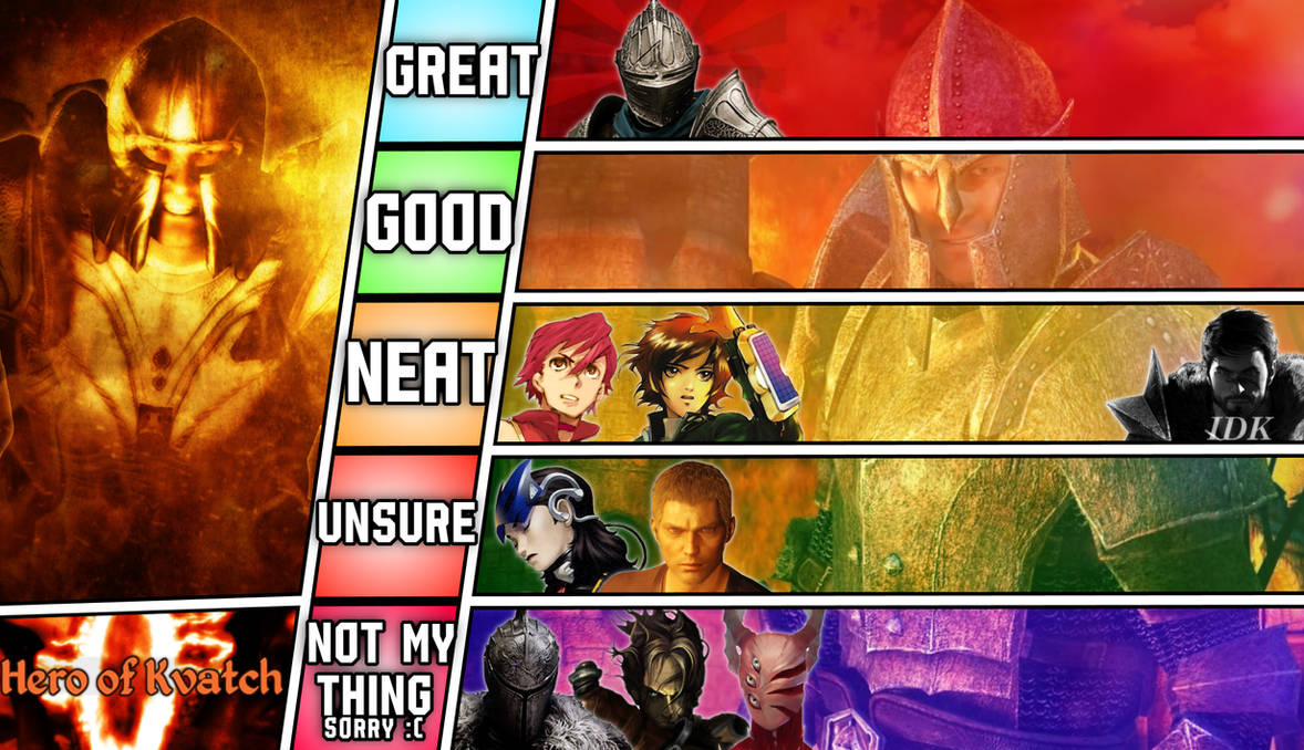 Hero of Kvatch MU Tier List by ZercherGoroshi on DeviantArt