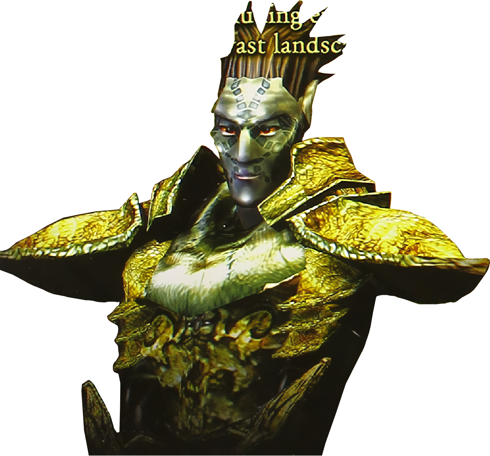 The Nerevarine render by ZercherGoroshi on DeviantArt